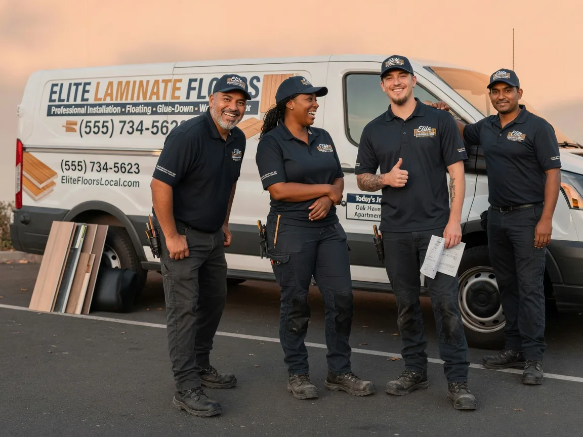 Laminate flooring installation company in Byesville, OH